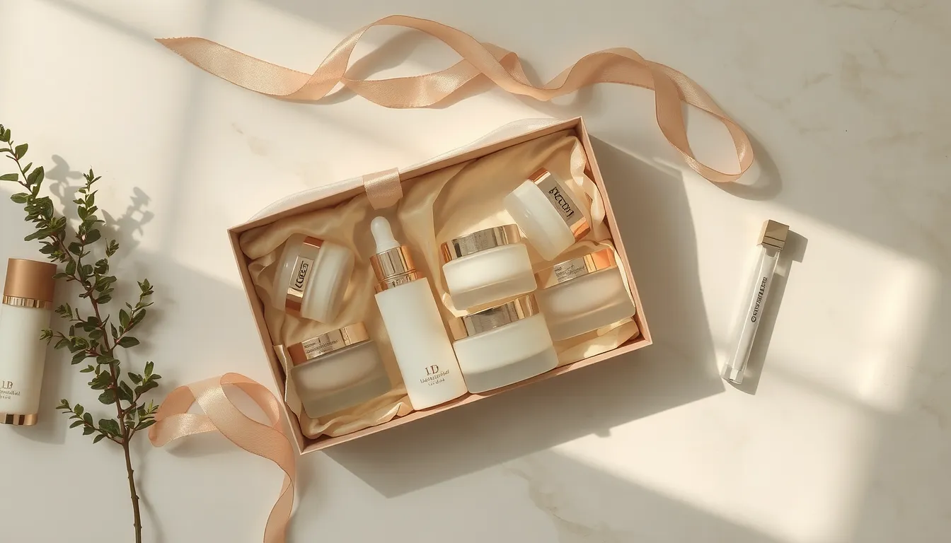 coffret soin femme luxe