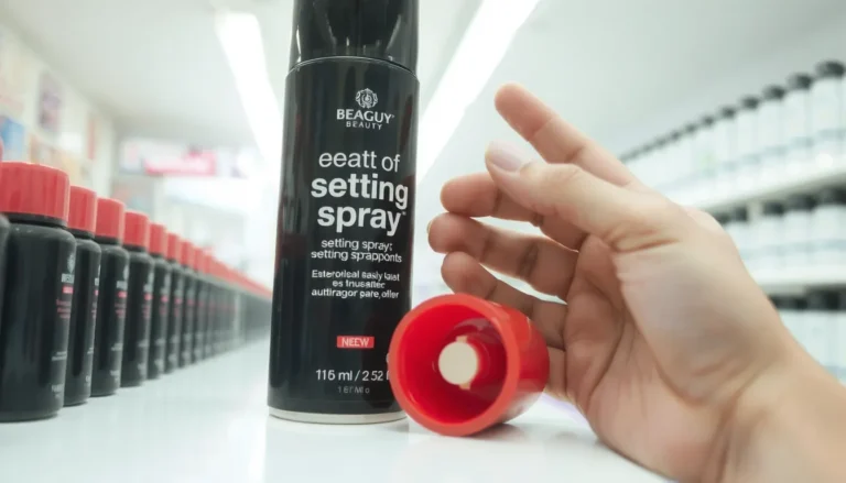Fixateur L&rsquo;Oréal rouge : le spray Infaillible pour une tenue longue durée