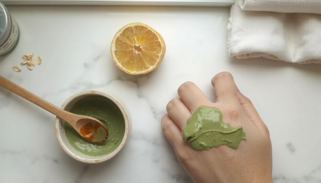 masque naturel peau grasse